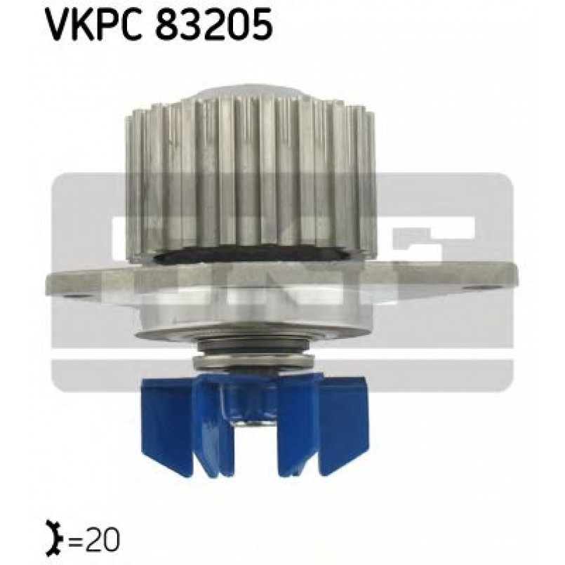 VKPC 83205 SKF - Насос охолоджуючої рідини